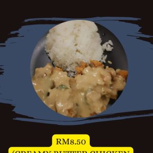 Creamy Butter Chicken With Rice